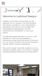 Mobile Screenshot of justwooddesigns.co.uk